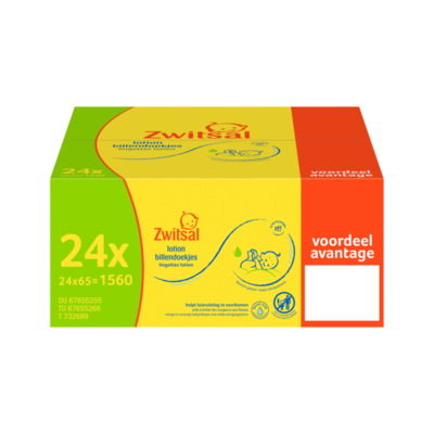 Zwitsal Lotion Wipes 24 pack